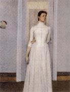 Claude Monet Portrait of Marguerite Khnopff France oil painting artist